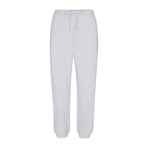 SKIMS Baumwoll Fleece Jogger Hellgrau | 9047-BGVFO
