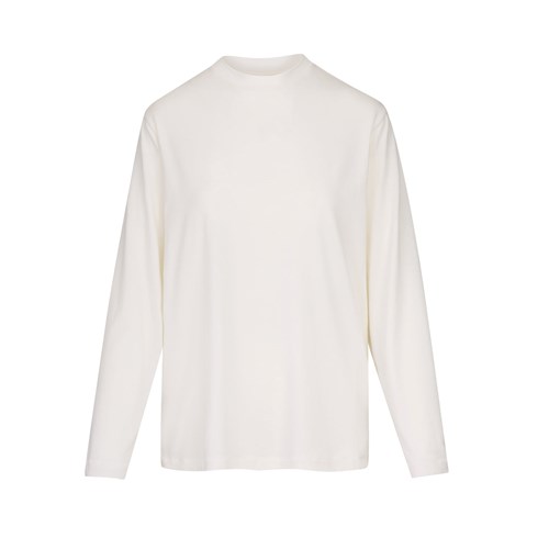 SKIMS Boyfriend Long Sleeve T-shirt Marble | 1568-HSEYR