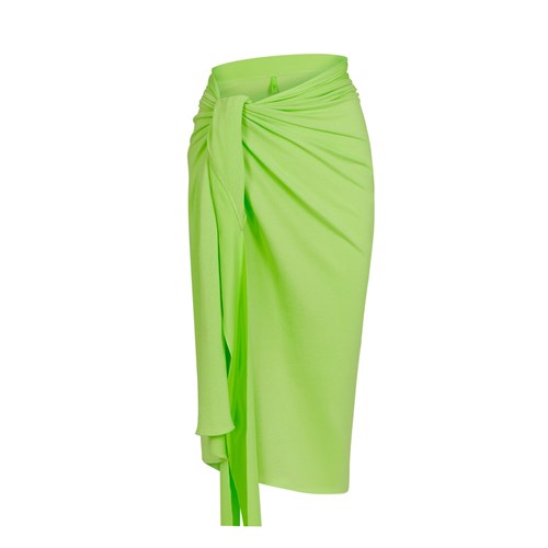 SKIMS Cover Up Tie Sarong Skirt Grün | 0341-RXTCV