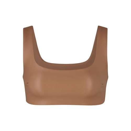 SKIMS Faux Leder Bralette Sienna | 8571-NYUJT