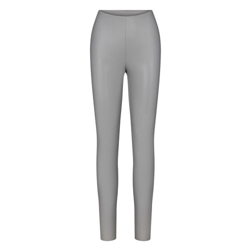 SKIMS Faux Leder Legging Carbon | 0475-NMCTI