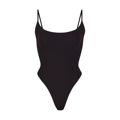 SKIMS Fits Everybody Cami Bodysuit Onyx | 2975-DBCMT