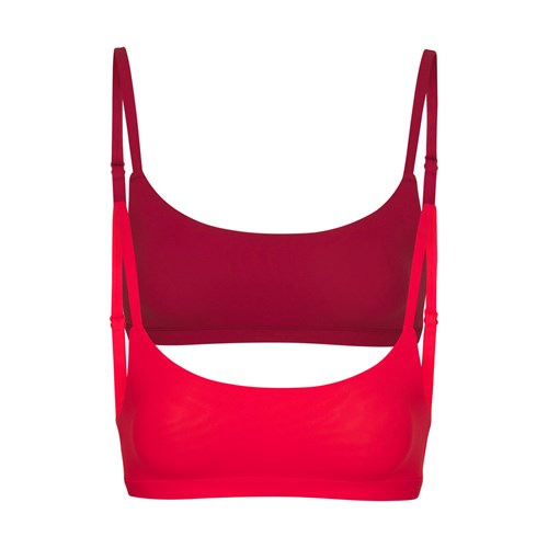 SKIMS Fits Everybody Scoop Bralette Pack Brick Multi | 8601-VBKWL