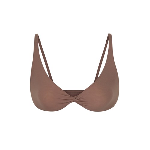 SKIMS Fits Everybody Skimpy Scoop Bralette Umber | 7104-MSRLQ