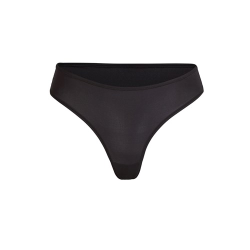 SKIMS Fits Everybody Tanga Onyx | 9346-VIEZU