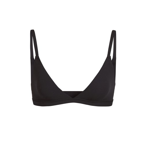 SKIMS Fits Everybody Triangle Bralette Onyx | 2153-MSNDO