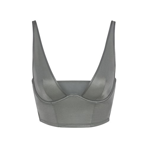 SKIMS Glissenette Corset Thunder | 2408-VDOHK