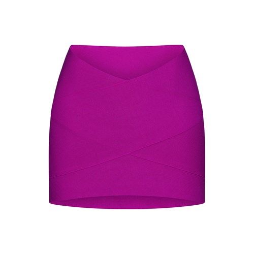 SKIMS Knit Beachwear Mini Skirt Lollipop | 7108-RSMBO