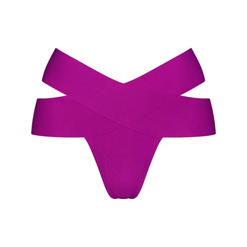 SKIMS Knit Beachwear Riemchen Bottom Lollipop | 9653-KTUYH