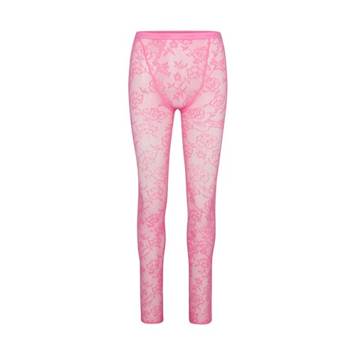 SKIMS Knit Spitze Legging Azalea | 1640-KQYND