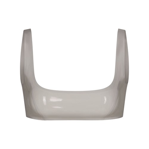 SKIMS Latex Scoop Neck Bralette Cement | 1267-GLORS