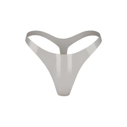 SKIMS Latex Tanga Cement | 0698-VLKMO