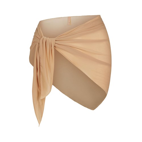 SKIMS Mesh Tie Sarong Ochre | 3971-QATSD