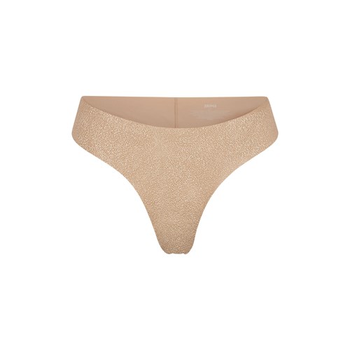 SKIMS Naked Shine Tanga Clay | 4180-WHLNJ