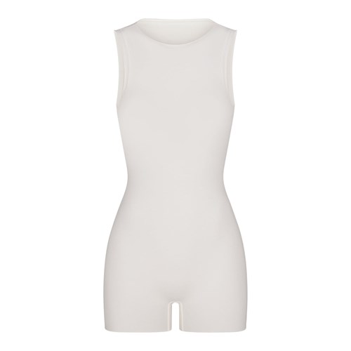 SKIMS Raw Edge Onesie Marble | 4970-HYCSG