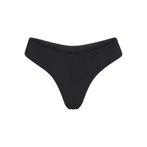 SKIMS Raw Edge Tanga Onyx | 2986-WRDEH