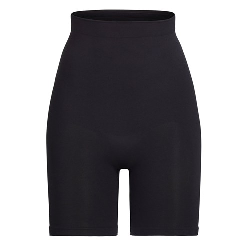 SKIMS Sculpting Kurzes Above The Knee W/ Open Gusset Onyx | 8465-PCQDZ