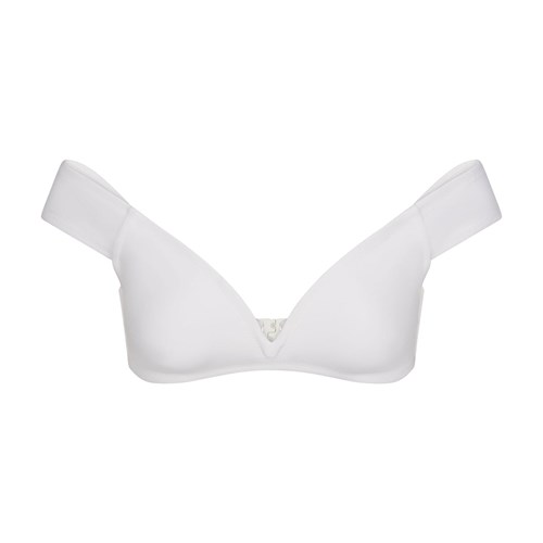 SKIMS Shaping Swim Off The Shoulder Bikini Top Marble | 1268-HMRLT