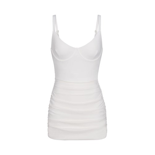SKIMS Shaping Swim Ruched One Piece Marble | 2168-ZAVRH