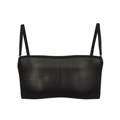 SKIMS Sheer Sculpt Bandeau Onyx | 9420-MQCZX