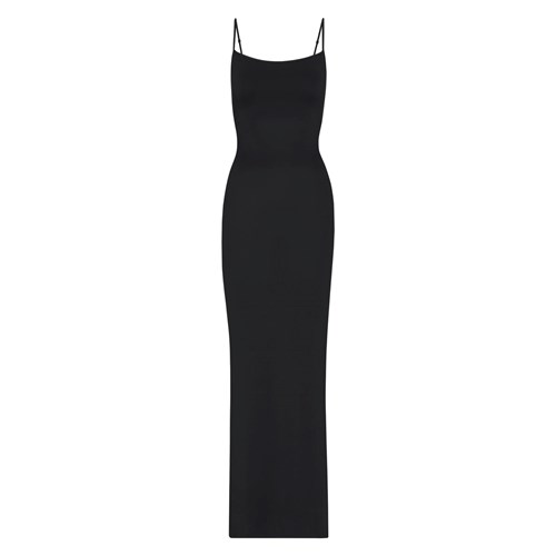 SKIMS Smooth Lounge Low Back Cami Kleider Onyx | 7069-GDKXN