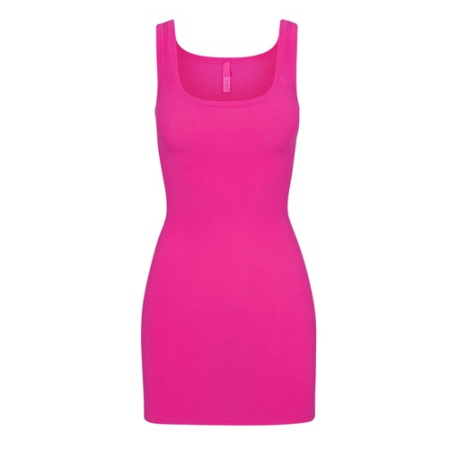 SKIMS Soft Lounge Mini Kleider Rosa | 6723-WVHMX