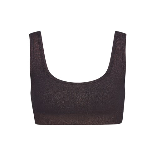 SKIMS Soft Smoothing Shine Scoop Neck Bralette Eclipse | 1950-FQBNZ