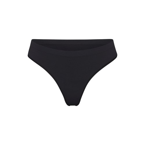 SKIMS Soft Smoothing Tanga Onyx | 3087-IFSRN