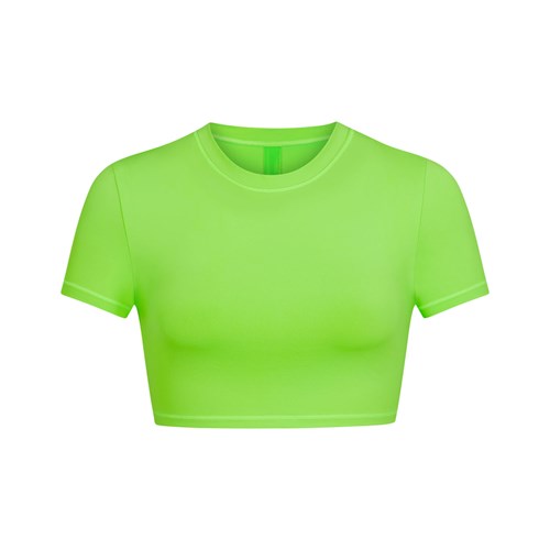 SKIMS Swim T-shirt Grün | 7968-KYMDG
