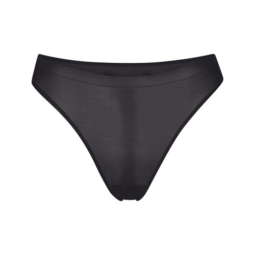 SKIMS Weightless Tanga Onyx | 4259-WXMKV